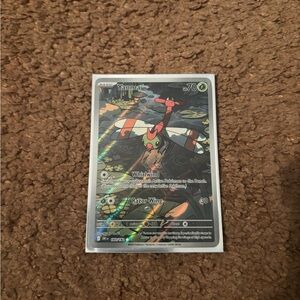 Yanma Pokémon Trading Card Destined Rivals Pack Fresh Pull IR illustration rate